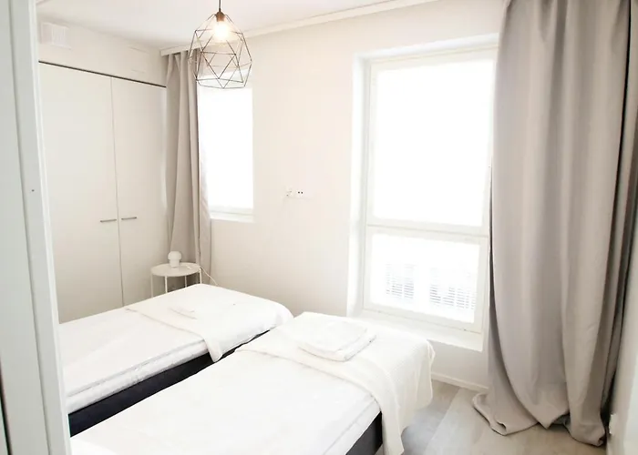 And Spacious For 3 With Sauna Apartment